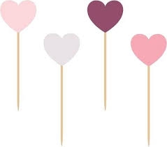 PRIKKERS HARTJES 8 STUKS ()